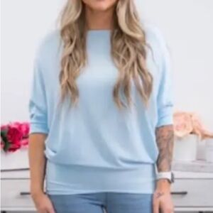 Charlotte Avery 3/4 sleeve‎ Dolman